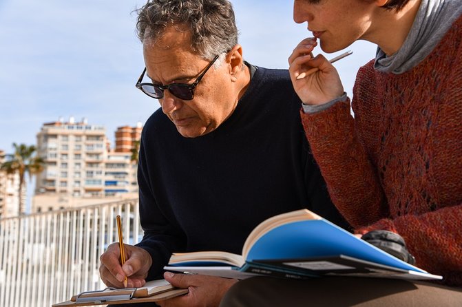 I DRAW Malaga: Art and Drawing Lesson - by OhmyGoodGuide! - Materials Included Means You Can Travel Lighter