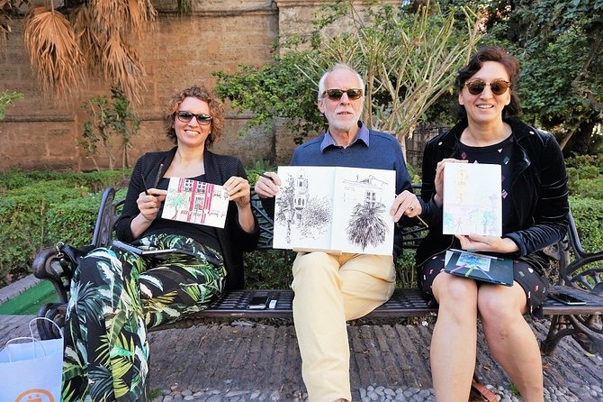 I DRAW Malaga: Art and Drawing Lesson - by OhmyGoodGuide! - Group Size, Language, and Family-Friendly Pacing