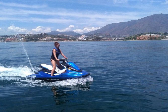 Jet Ski Rental - The Route Game: Torre Vaquero, Duquesa Port, or Punta Chullera