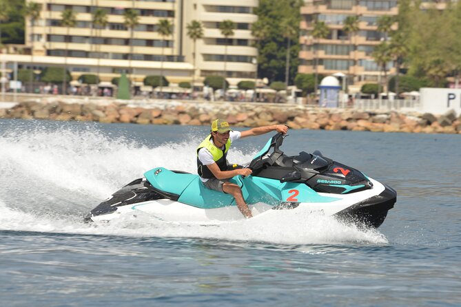 JET SKI TOUR Experience 1 Hour. - Meeting Point at Pizza al Corte in Marbella Marina