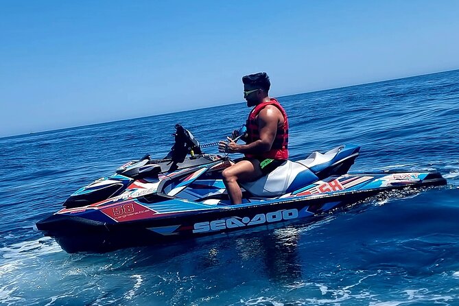 Jet Ski Tour In Fuengirola - The Sea Swim Moment, and the Weather Reality Check