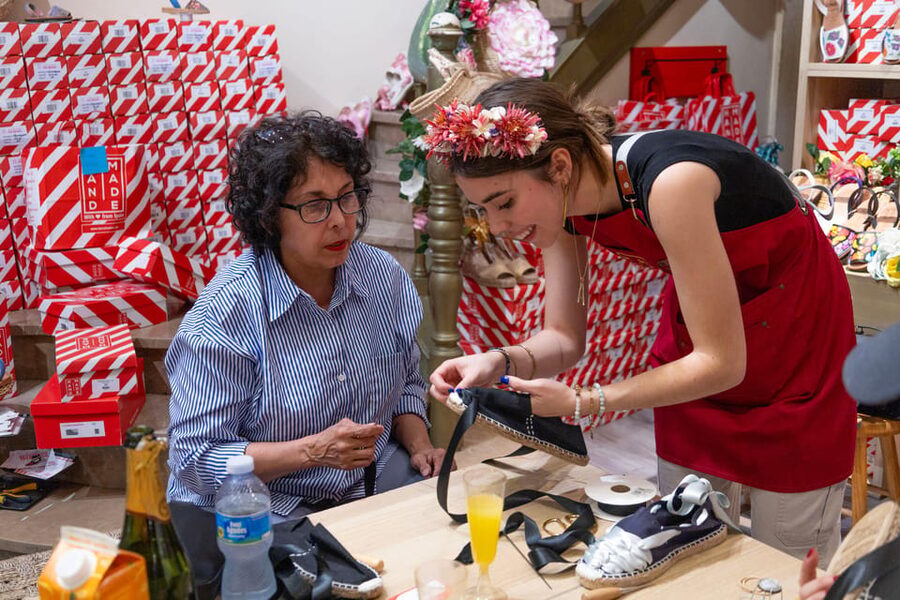 Make Authentic Espadrilles Shoes in Marbella - Entering the HANDMADE THE BRAND Espadrilles Workshop in Marbella