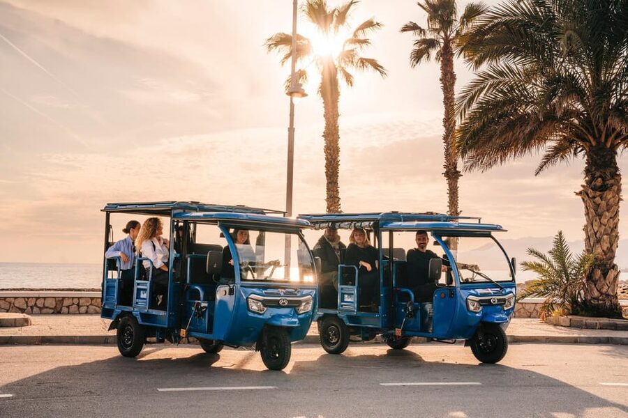 Málaga 1-hour by TukTuki: Essential and Private Tour - Private comfort, and what the Tuk-Tuk ride feels like