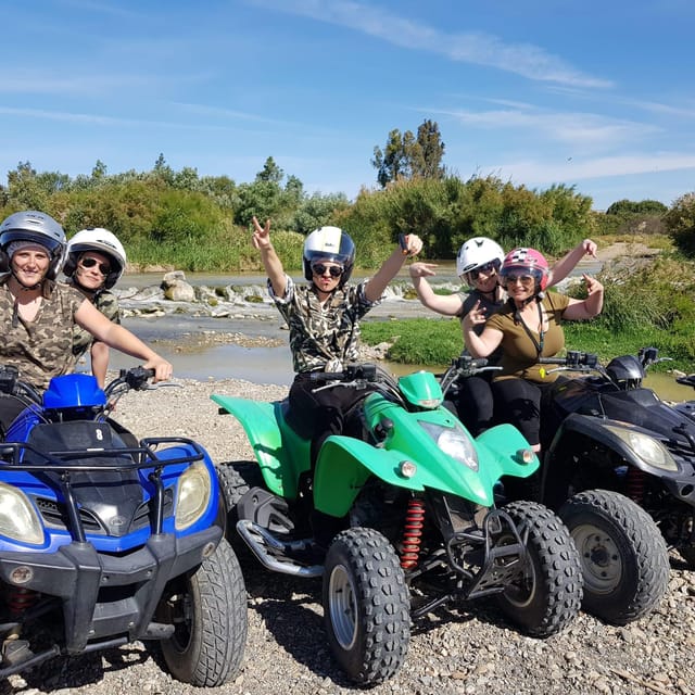 Málaga: 3-Hour Guided All-Terrain Two-Seater Quad Tour - Málaga Airport planes: the loud part, and the cool part