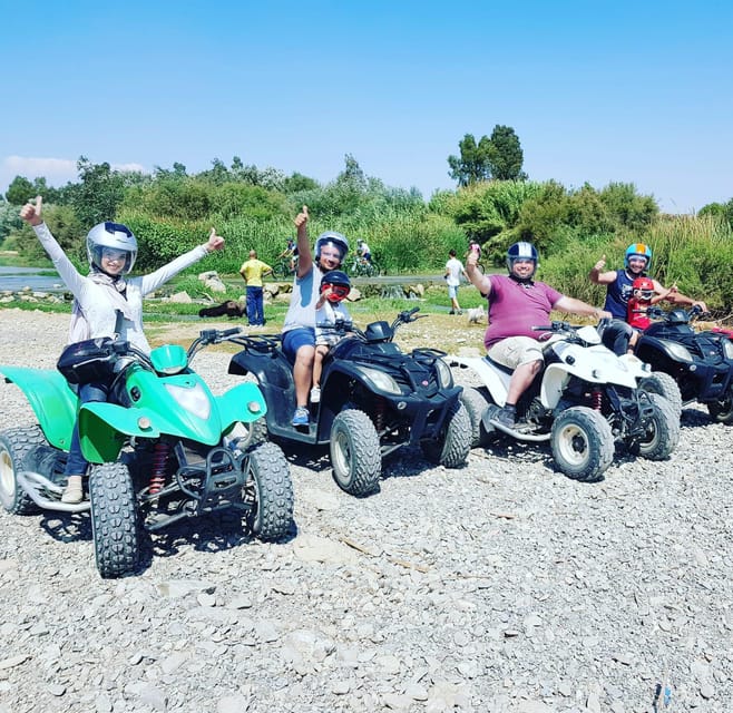 Málaga: 3-Hour Guided All-Terrain Two-Seater Quad Tour - Acueducto Arcos de Zapata: a stop that breaks up the dirt time