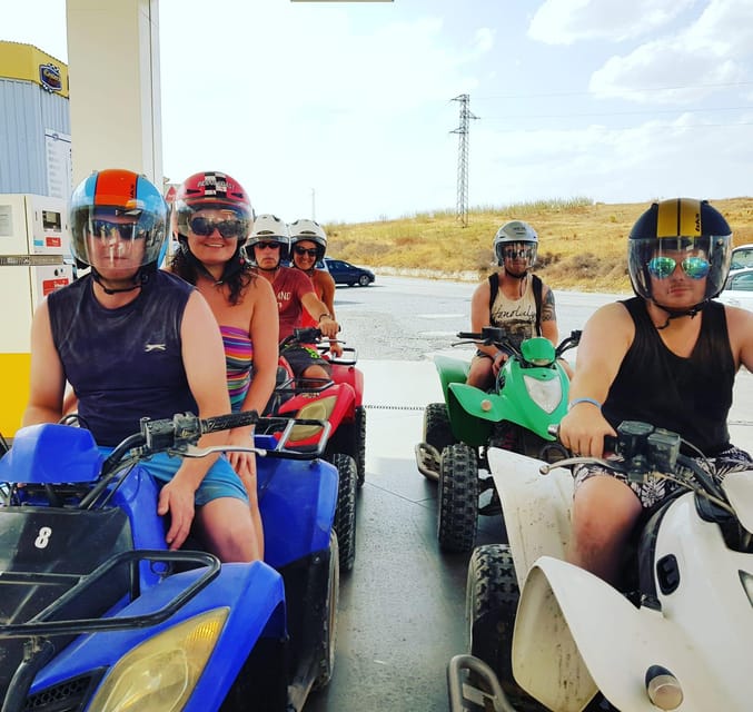 Málaga: 3-Hour Guided All-Terrain Two-Seater Quad Tour - Mirador al Guadalhorce: views, walking breaks, and spotting opportunities