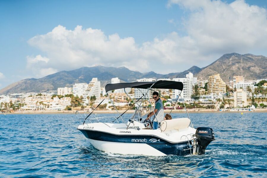 Malaga: Boat Rental without a License for Dolphin Watching - Getting to Benalmádena marina, not central Malaga