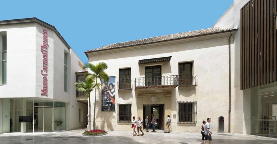 Málaga: Carmen Thyssen Museum Ticket - Following the rooms without getting lost: a two-floor approach
