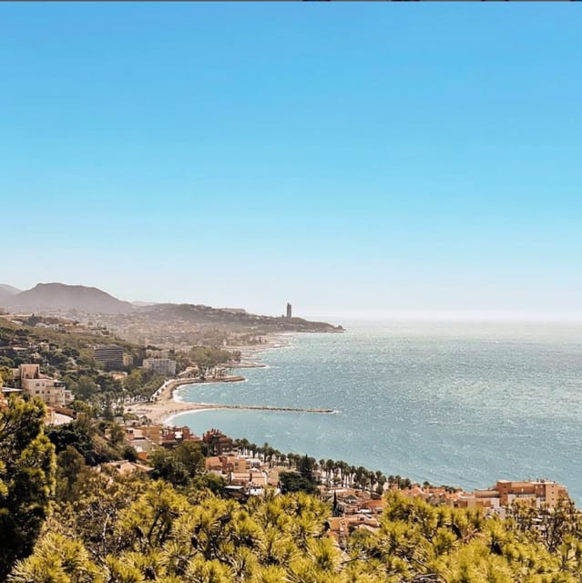 Malaga: Castle Hill and Fisherman Village E-Bike Tour - Parador de Málaga view stop: the best kind of pause