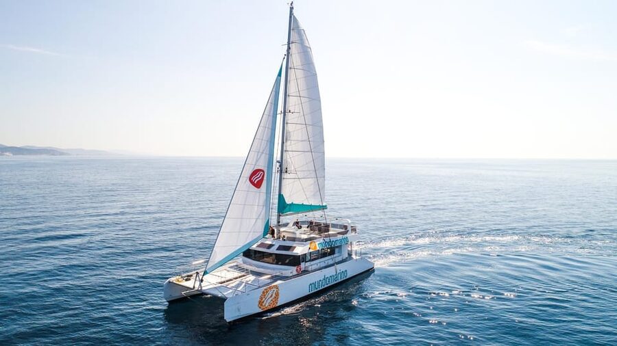 Malaga: Catamaran Sailing Cruise with Swimming & Optional DJ - Bar Service, Sangria, and the Money Question
