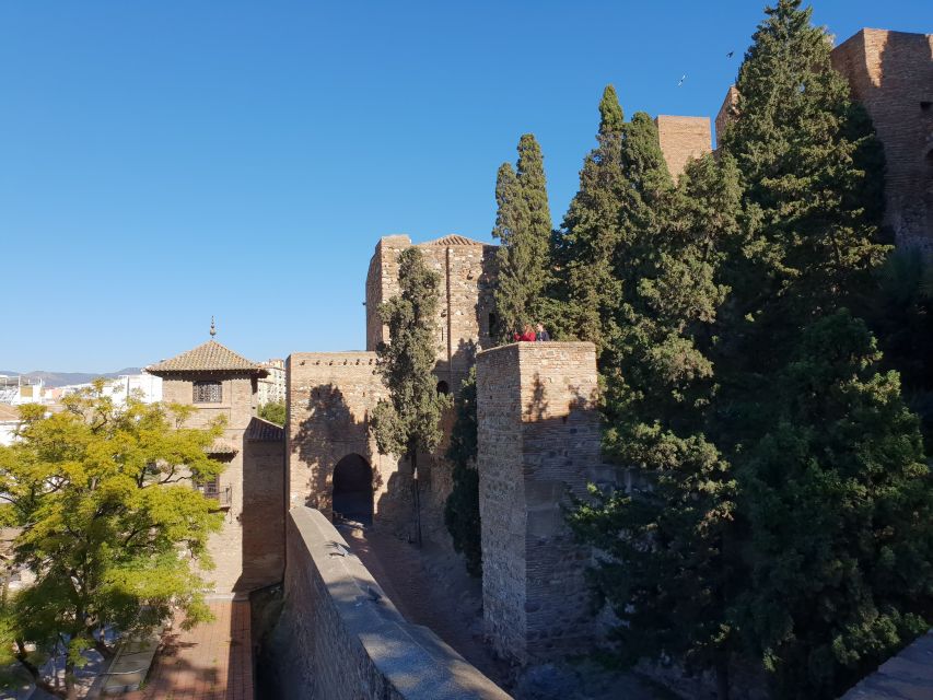 Málaga: Cathedral, Alcazaba, Roman Theater Walking Tour - Alcazaba on Gibralfaro: the elevator stop that makes the views worth it