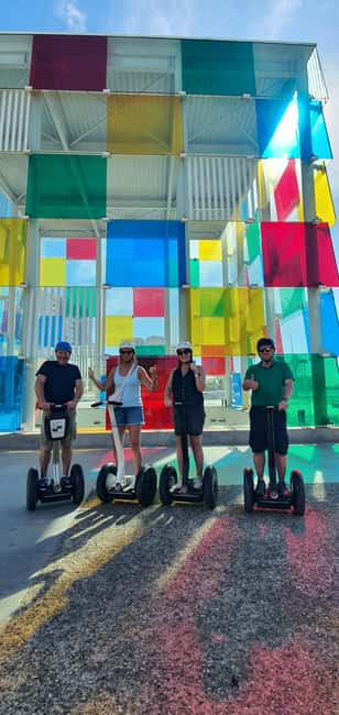 Malaga: Gibralfaro Castle, Bullring and Port Segway Tour - Meeting at Muelle Uno and Getting Comfortable on the QQ Bikes