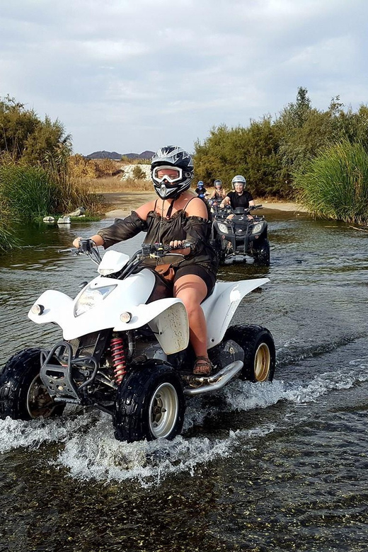 Malaga: Land and River Guided Quad Tour 1-Hour (2-Persons) - Quad Aventura Costa del Sol: What This 1-Hour Malaga Ride Really Delivers