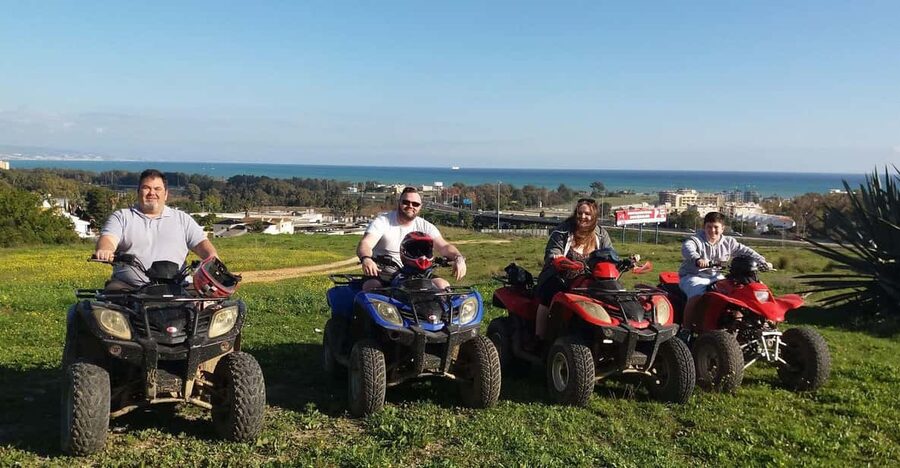 Malaga: Land and River Guided Quad Tour 1-Hour (2-Persons) - Where You Start: Cam. Puente del Rey and Parking That Matters