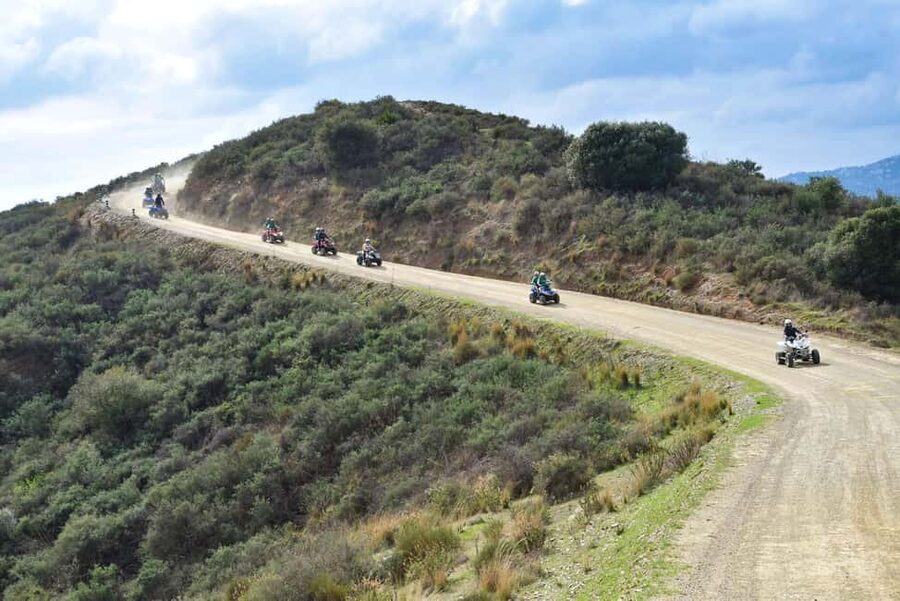 Málaga: Off-road 1-hour Guided Quad Biking in Mijas Mountain - Quad biking in Mijas, not the tourist track from Fuengirola to Marbella