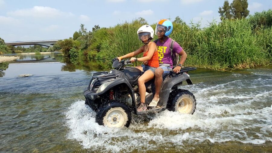 Málaga: Off-Road 2-Seater Quad Tour through Land and River - Quad biking near Málaga: the fun comes from variety, not just speed