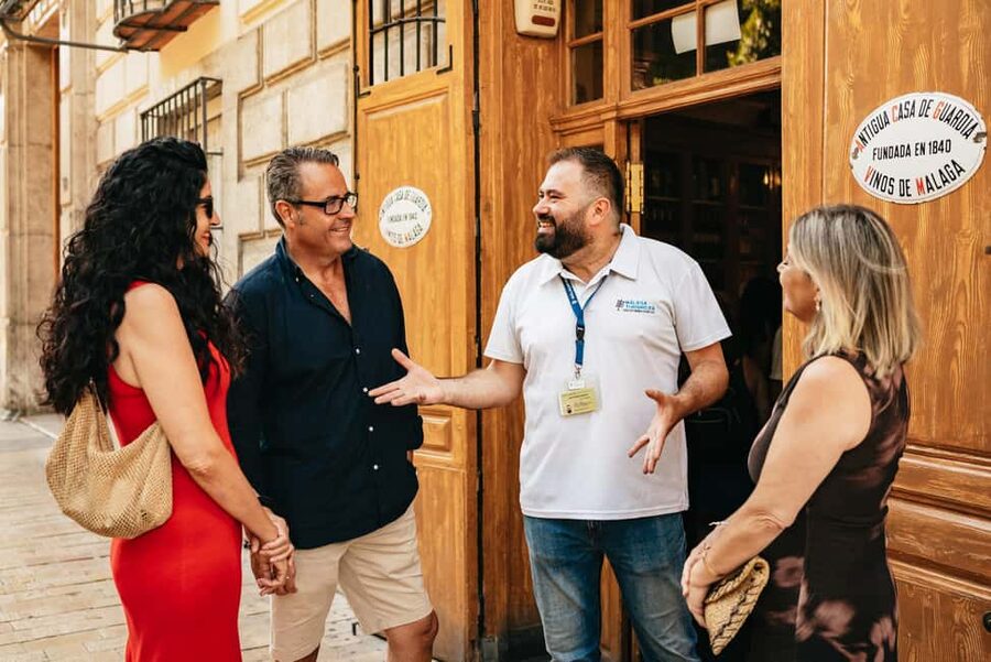 Malaga's tradition and tapas tour with Official Guide - Stop 1: Wine Traditions in a Tavern Tied to Malaga’s Oldest Winery
