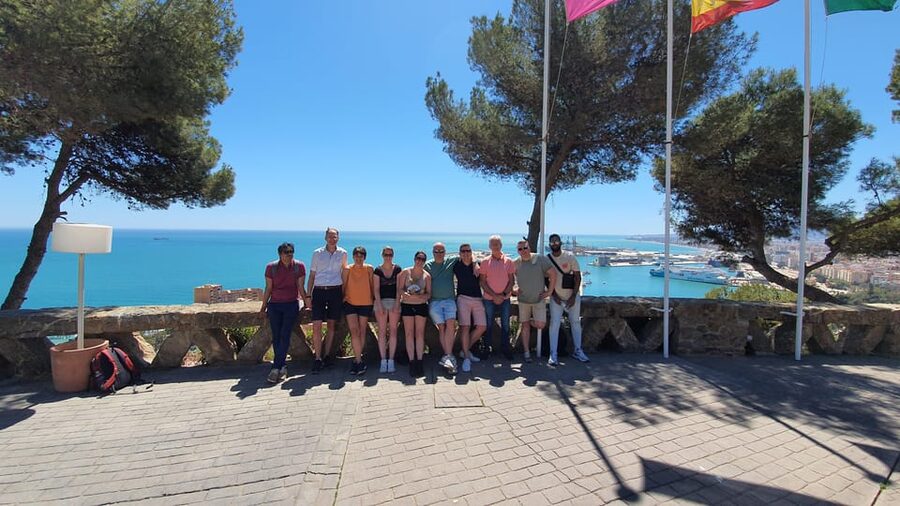 Malaga segway: Panoramic tour of Gibralfaro - Castillo de Gibralfaro: 45 minutes of views and fortress stories