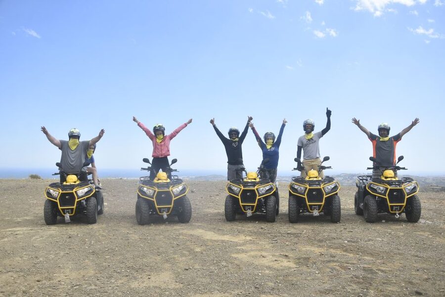 Malaga: Sierra de Mijas Guided Quad Tour - How the guide runs the ride in English or Spanish