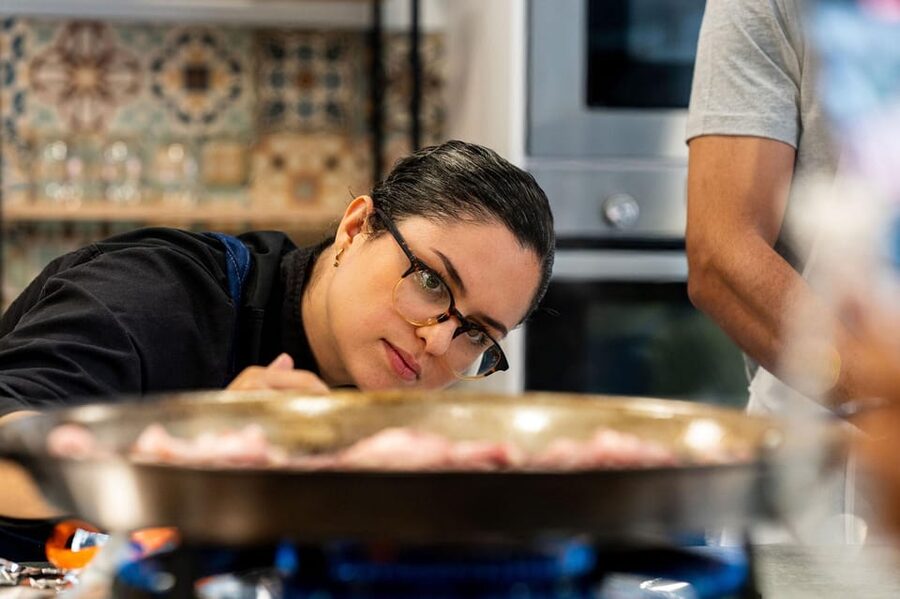 Málaga: Spanish Cooking Workshop with Paella and Sangria - What you actually cook: ajoblanco, remojón malagueño, paella, and dessert