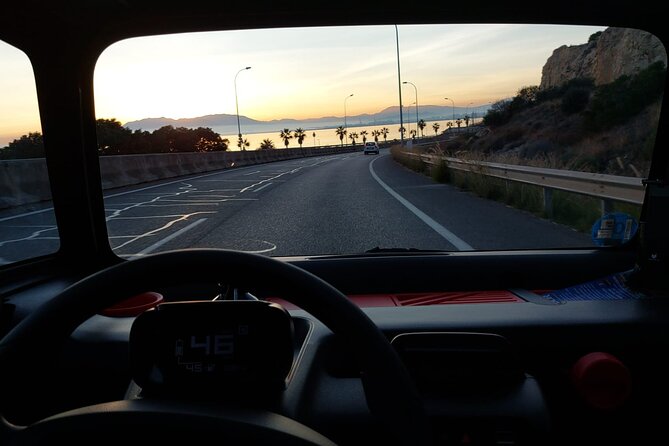 Málaga Sunset & Night Tour by Electric Car - Malagueta Promenade: Seeing Malaga by the Water