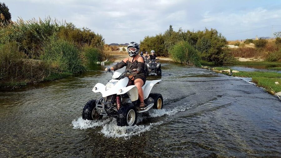 Málaga: Tour Off-Road 1-Hour Solo All-Terrain Quad Adventure - The Quick Quad Training on Straight Paved Sections