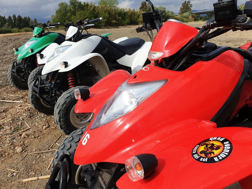 Málaga: Tour Off-Road 1-Hour Solo All-Terrain Quad Adventure - The Acueducto Arcos de Zapata Photo Stop