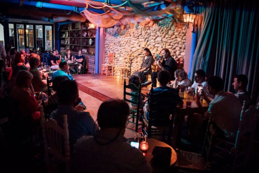 MALAGA: ULTIMATE FLAMENCO & TAPAS TOUR - The 1840 Tavern Start, Malaga Wine, and Getting Your Bearings