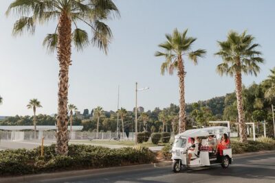 Malaga Welcome Tour with Local Guide in Eco Tuk Tuk Private