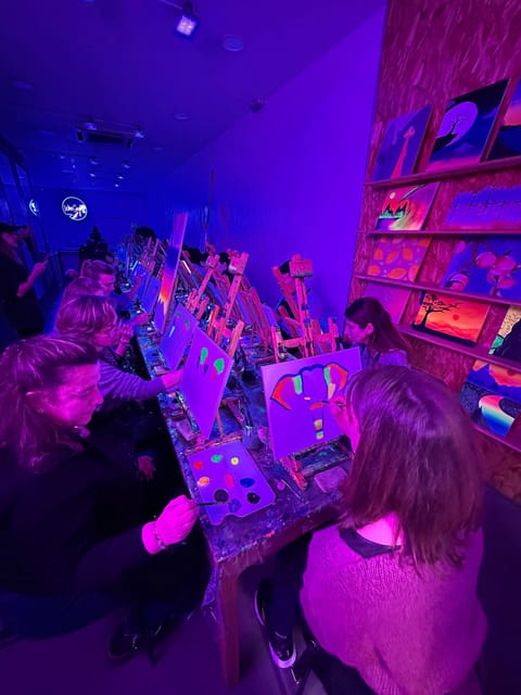 Málaga: Wine Gogh Glow Academy Paint and Sip Class - What Materials You Get (And Why That Matters for Your Results)