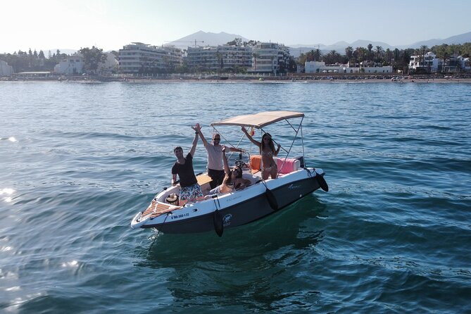 MANGO 5m 5pax - Unlicensed boat in Puerto Banus, Marbella - Unskippered Reality: Skills, Safety, and Weather