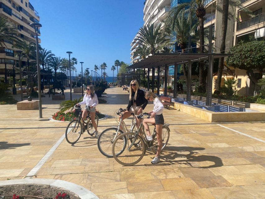Marbella: 3-Hour Guided Bicycle Tour - Puerto Banús Port Views and the 30-minute Playa Stop