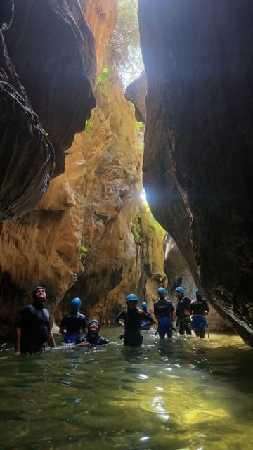Marbella: Beginner Canyoning Tour with Safety Equipment - Natural Waterslides: The Moment It Turns From Training to Thrill