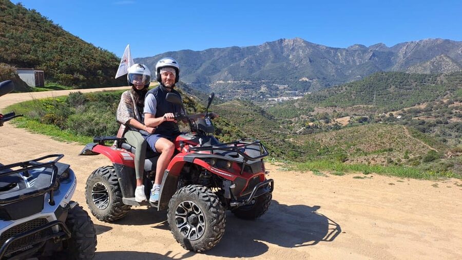 Marbella: Costa del Sol Shared Quad Tour - Quad power and safety: what the 2-hour ride is really like