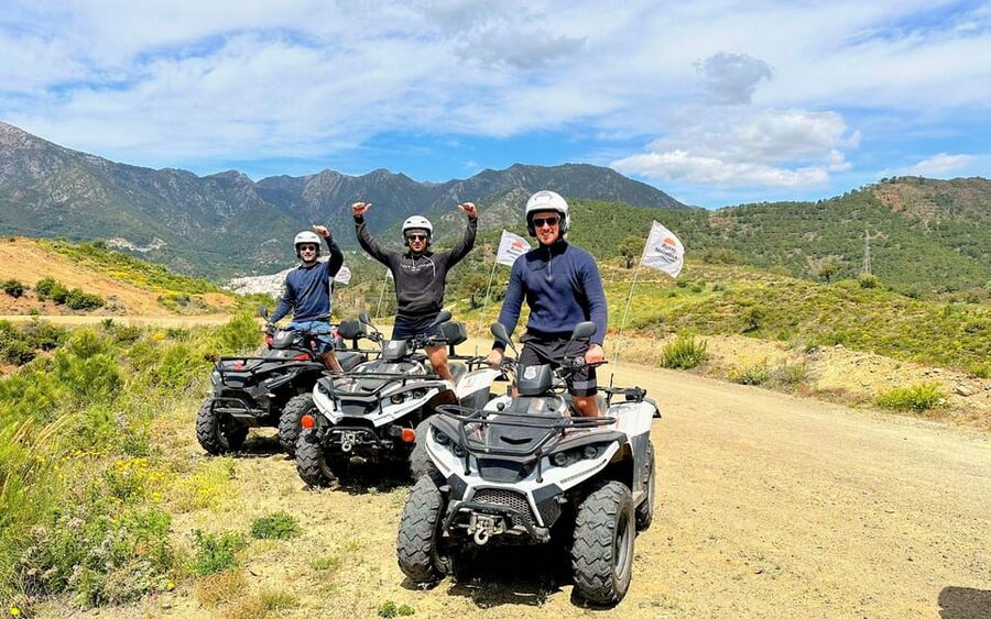 Marbella: Costa del Sol Shared Quad Tour - Meet at Rutas Marbella, gear up, then learn the quad fast