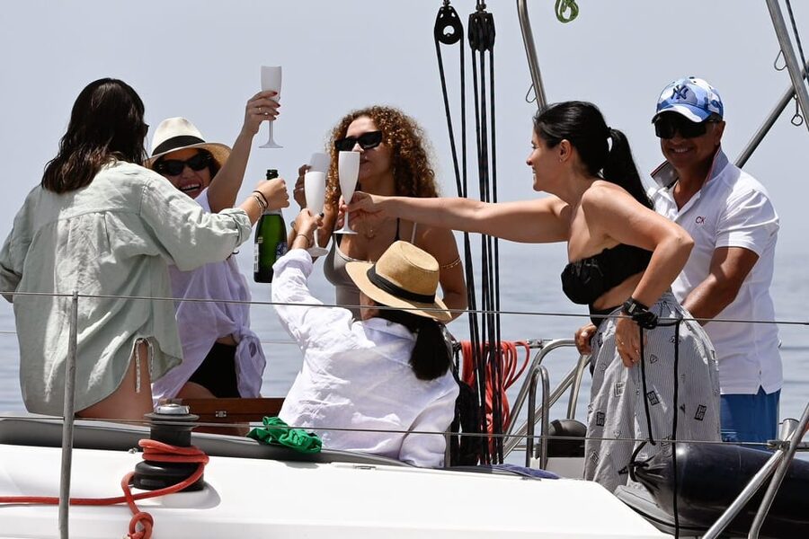 Marbella: Dolphin-Watching Sailboat Trip with Drinks, Snacks - The 2-Hour Rhythm: Sailing, Scanning for Dolphins, Then Water Play