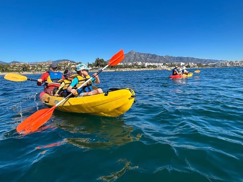 Marbella: Guided Kayak Tour in Puerto Banús - The route along Marbella’s coast: beaches, breakwaters, and the yacht harbor