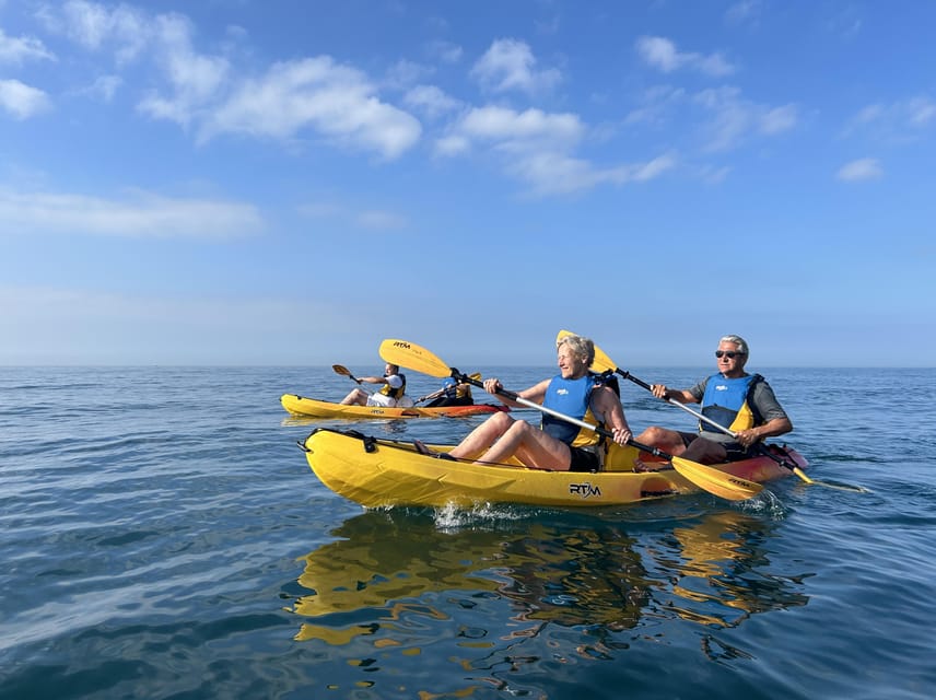 Marbella: Guided Kayak Tour in Puerto Banús - Ventura del Mar start point and how the session begins