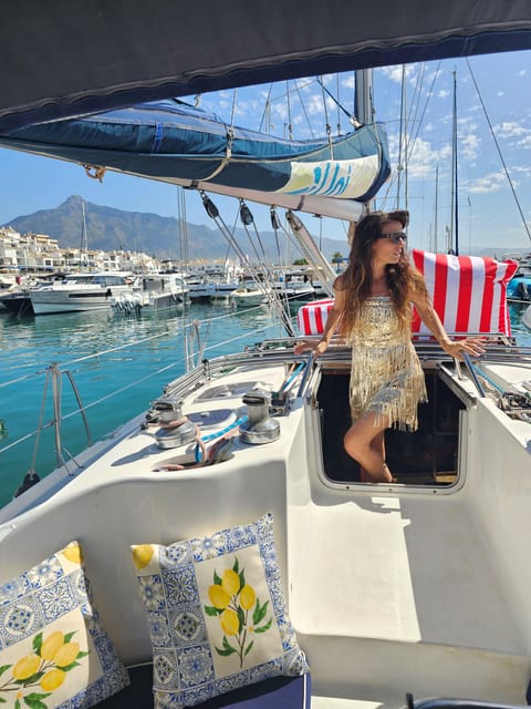 Marbella, Port Banus : SAILING Tour on Private Sailing Boat - Along the Marbella Coast: Photo Stops, Aperitif Moments, and Guided Time