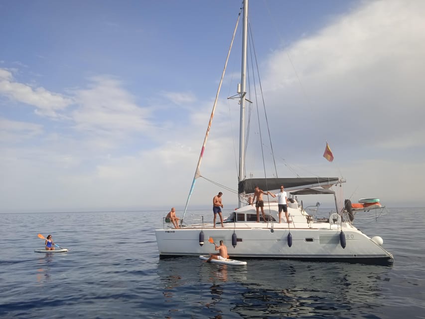 Marbella: Private Cruise in Catamaran - The Lagoon 380 on Marbella water