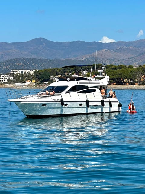 Marbella: Private Cruise in Yacht - What You Actually Do Onboard: Paddle Surfing, Snorkel, and More