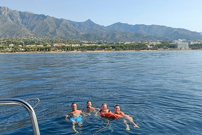 Marbella Private Sailboat: Navigation, Bath and Snacks (10 pax) - Price and value for a private group from Malaga area