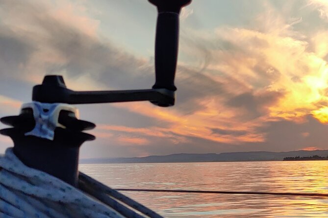 Marbella- sunset from a sailboat with drinks - Captains, crew, and hospitality: why names keep showing up