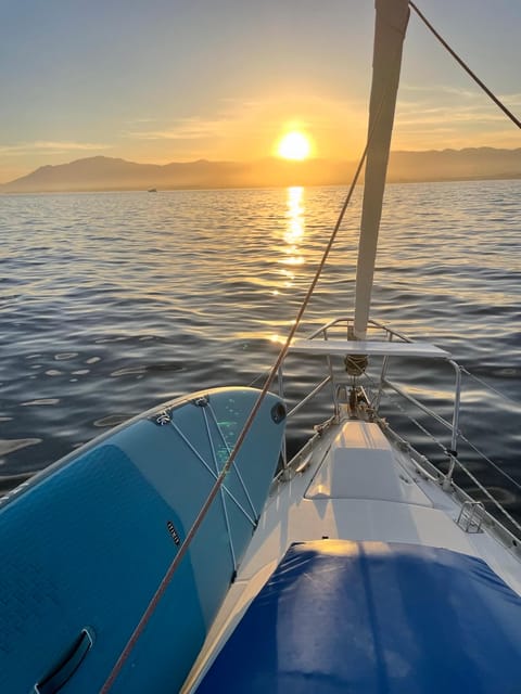 Marbella: Sunset Luxury Sailing Cruise in Puerto Banús - Puerto Banús photo stop: yachts, guided facts, and a quick coastal glide