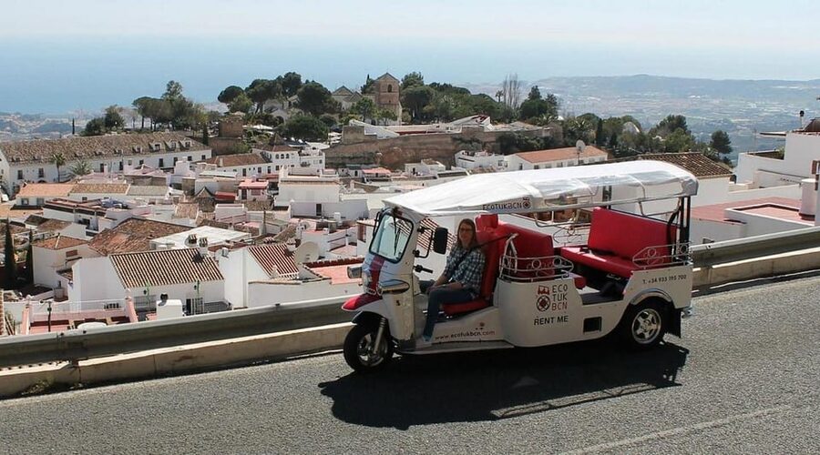 Mijas: Panoramic city tour with an electric Tuk Tuk - The return ride and how to use the tour for your next walks