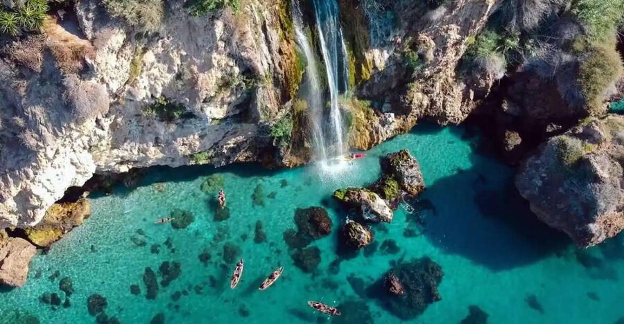 Nerja: Free Kayak Route along the cliffs of Nerja and Maro - Price and logistics, what $31 actually covers