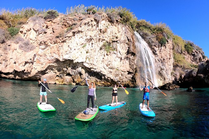 Paddle Surf Route Cliffs Nerja and Cascada de Maro + Snorkel - Paddleboarding Nerja and Maro: the real value of the route