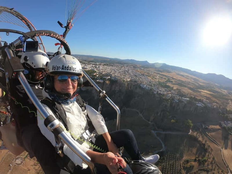 Paramotoring in Ronda (Malaga), near Marbella - Safety briefing and takeoff: what happens before you’re flying