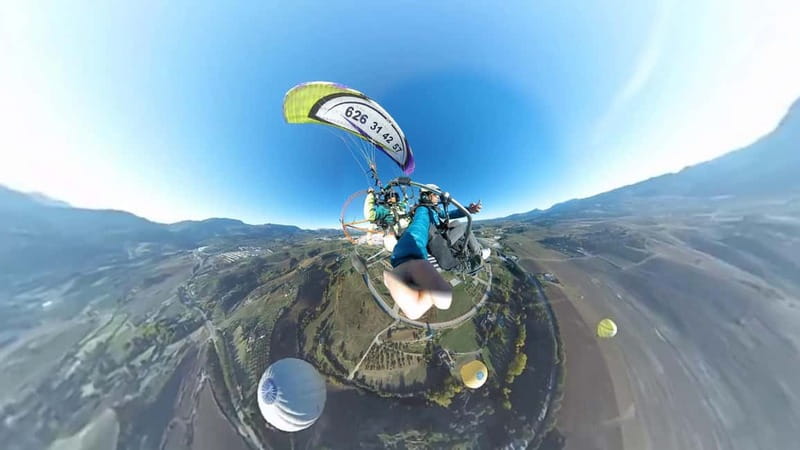 Paramotoring in Ronda (Malaga), near Marbella - Price and value: is $113 per person worth it?