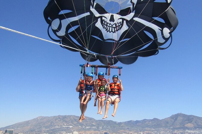 Parasailing in Fuengirola - The Highest Flights on the Costa - Parasailing over Fuengirola: what 600+ feet really feels like